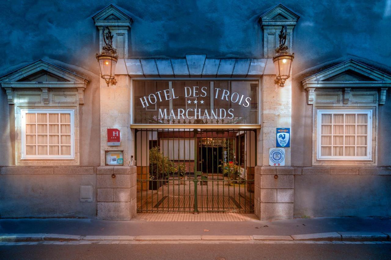 Hotel Des 3 Marchands Nantes Eksteriør billede